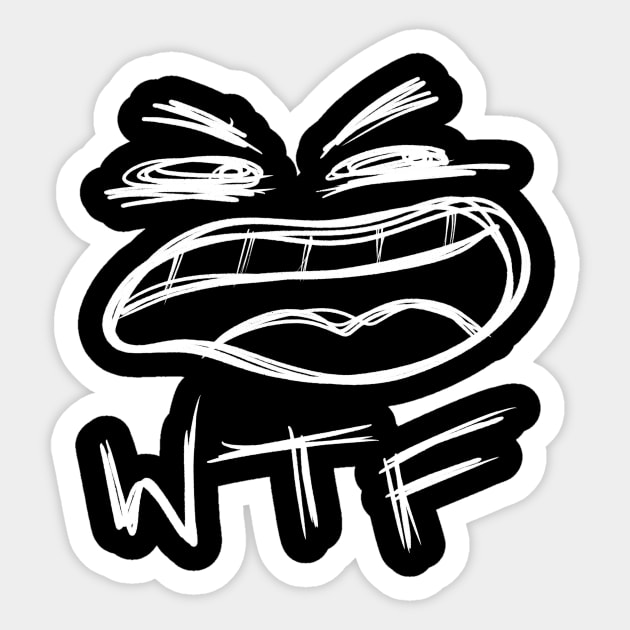 WTF Sticker by nathalieaynie